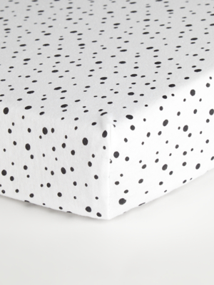 polka dot cot sheet