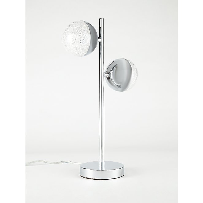 Silver Bling Ball Table Lamp Home, Silver Ball Lamp