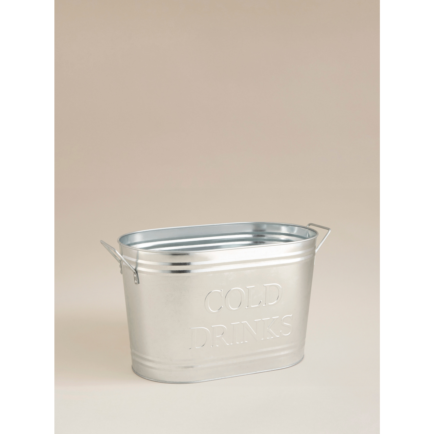 George Silver -Tone Ice Bucket