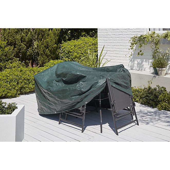 Green Square Outdoor Furniture Cover, Small Outdoor Furniture Covers