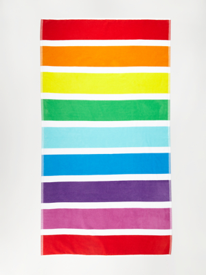 hooded beach towel asda