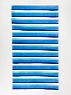 hooded beach towel asda