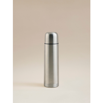 George Silver-Tone Insulated Metal Flask 500ml - Silver