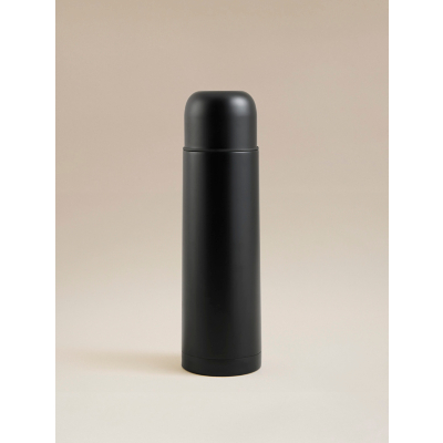 George Black Insulated Metal Flask 1L
