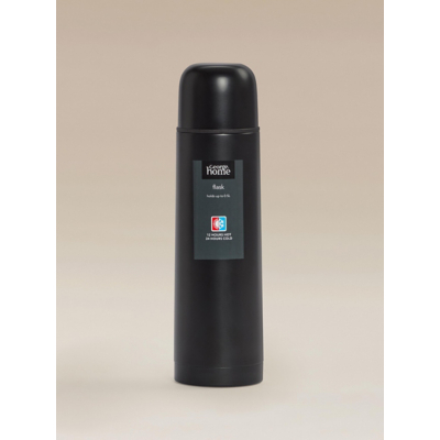 George Matt Black Flask 500ml - Black