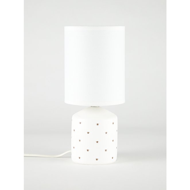 White Bumblebee Table Lamp Home, Small Pig Table Lamp Shades Uk