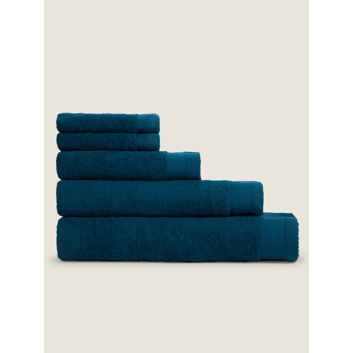 George Blue Lagoon Cotton Towel & Bath Mat Range
