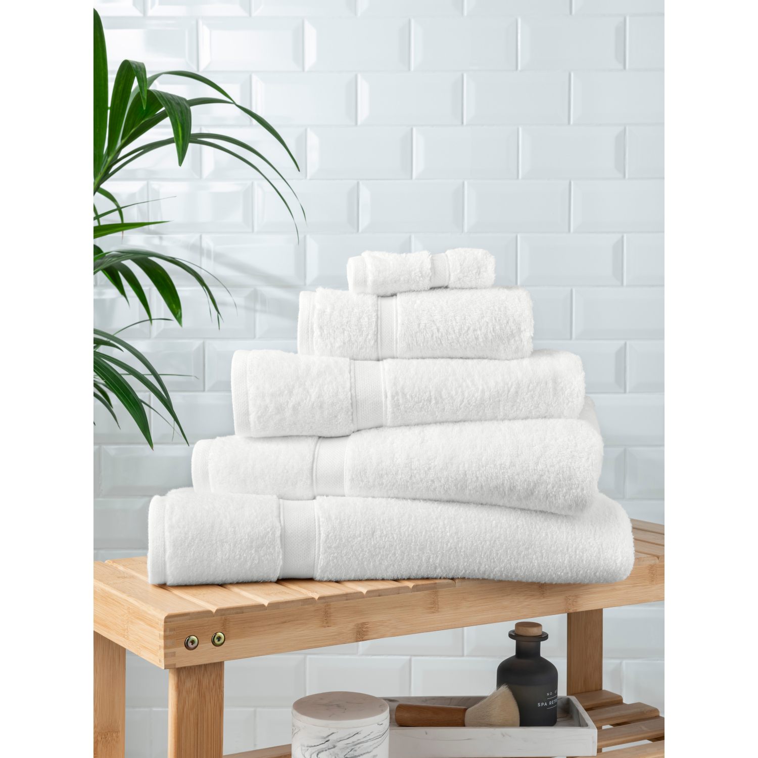George White Super Soft Cotton Towel & Bath Mat Range
