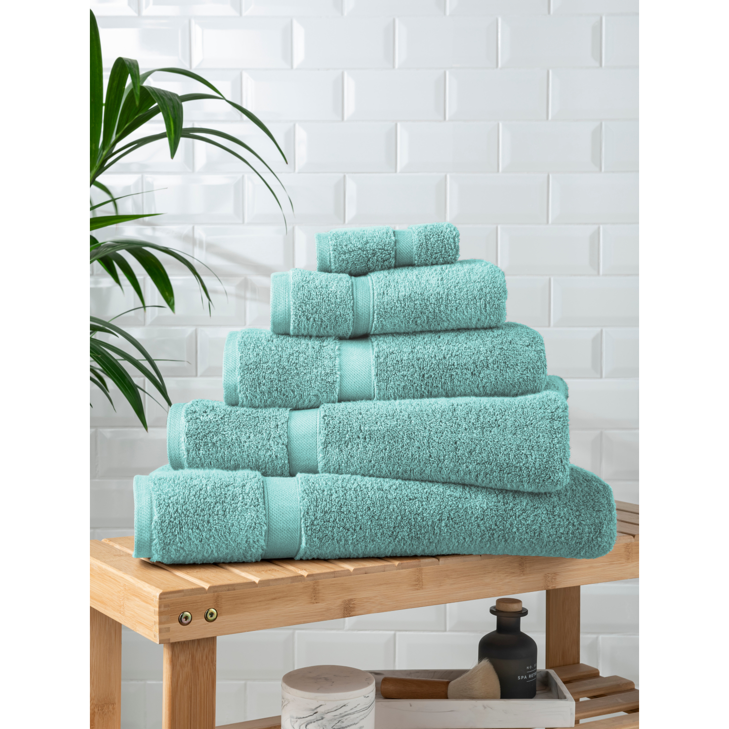 George Duck Egg Super Soft Cotton Towel & Bath Mat Range
