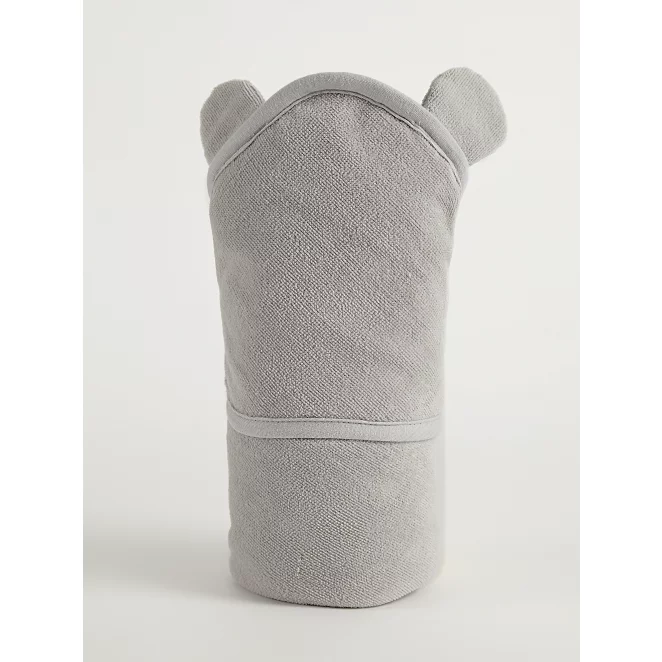 asda.com | Billie Faiers Grey Ears Hooded Towel