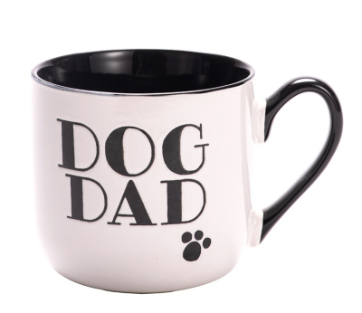 Black & White Dog Dad Mug Home at ASDA