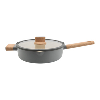 George Unisex Grey Simplicity Saute Pan 28Cm