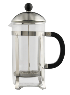 Stainless Steel 1 Litre Cafetiere Home at ASDA