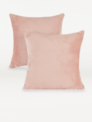 asda cushions pink