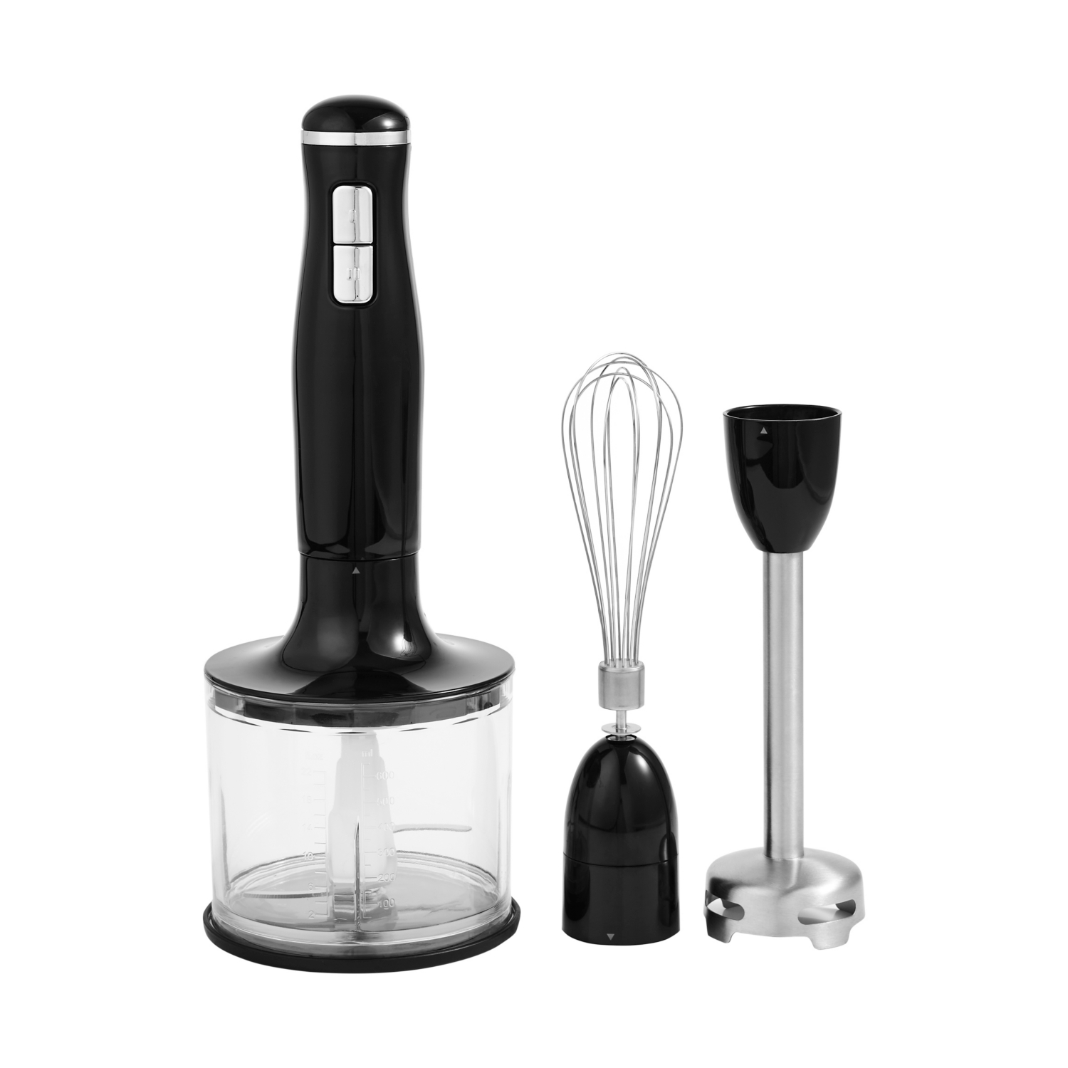 George Black Glossy 3 In 1 Hand Blender