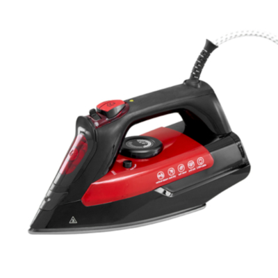George Red 3000W Steam Iron - Red