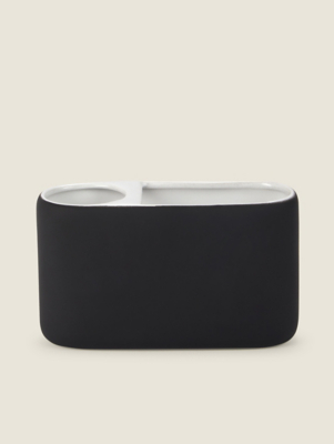 Matte Black Bathroom Accessories Range at ASDA