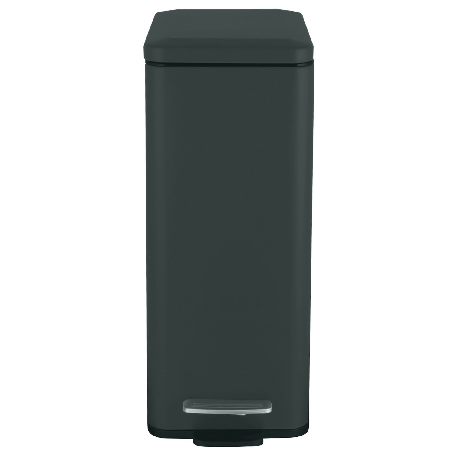 George Black Rectangular Pedal Bin 15L