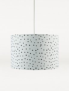 White Polka Dot Table Lamp Home, Gray And White Polka Dot Lamp Shade