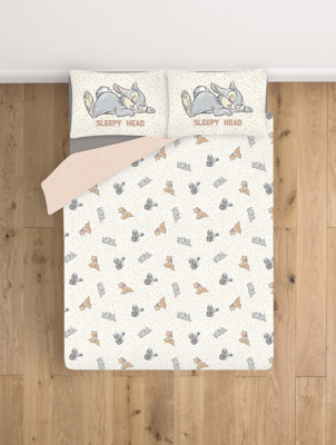 bambi cot bedding set asda