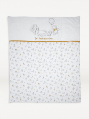 asda winnie the pooh cot bedding