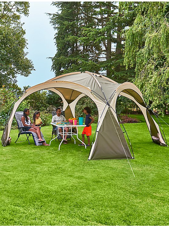 Cream Ozark Camping Sun Shelter, Outdoor & Garden