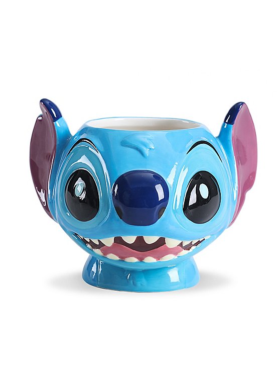 Disney Lilo and Stitch Shaped Blue Mug 450ml, Home