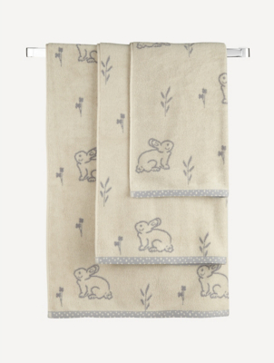 Natural Bunny Towel Range