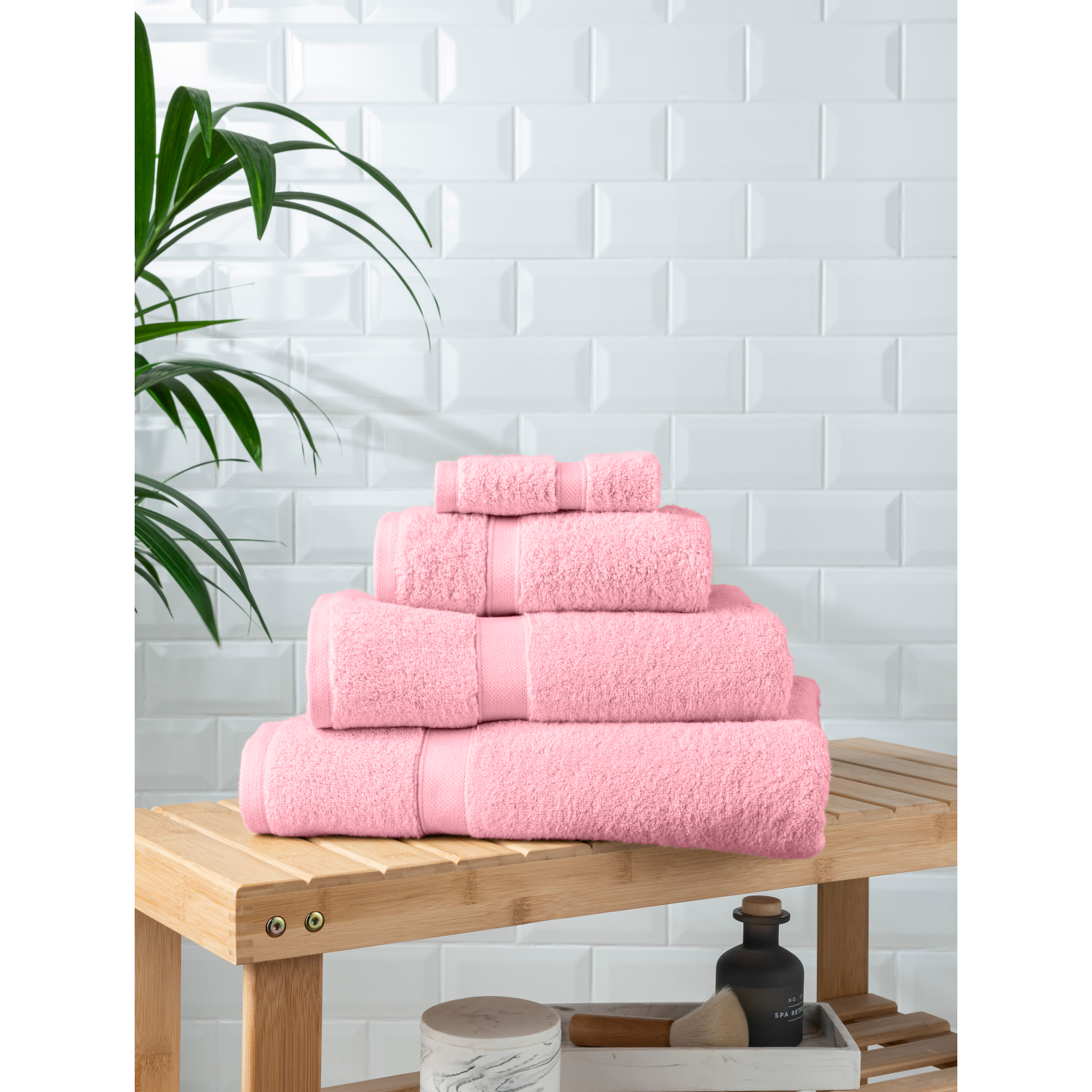 George Coral Super Soft Cotton Towel & Bath Mat Range