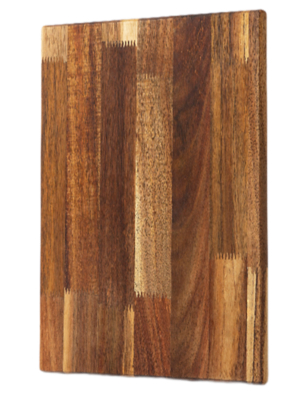 Brown Acacia Wood Chopping Board Home at ASDA
