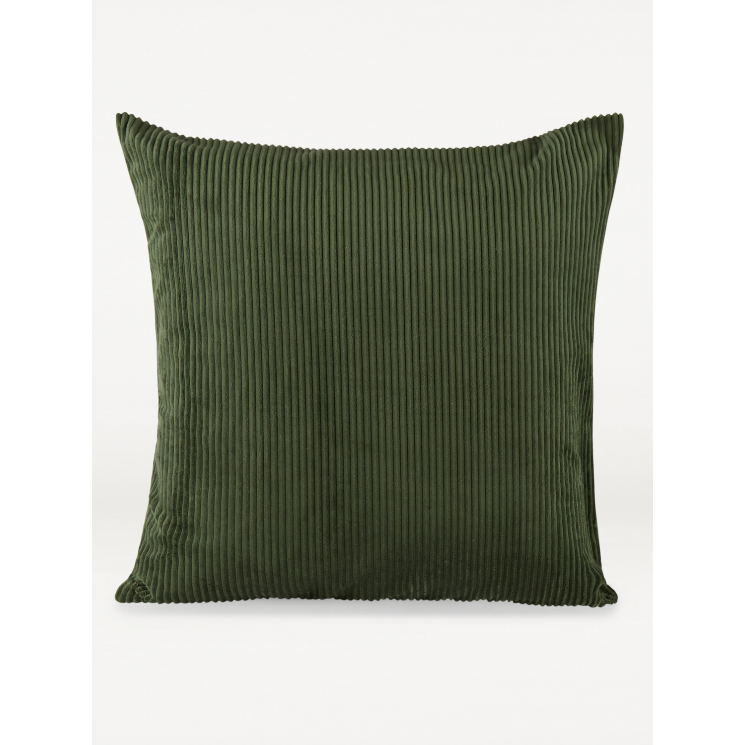 George Dark Green Cord Cushion