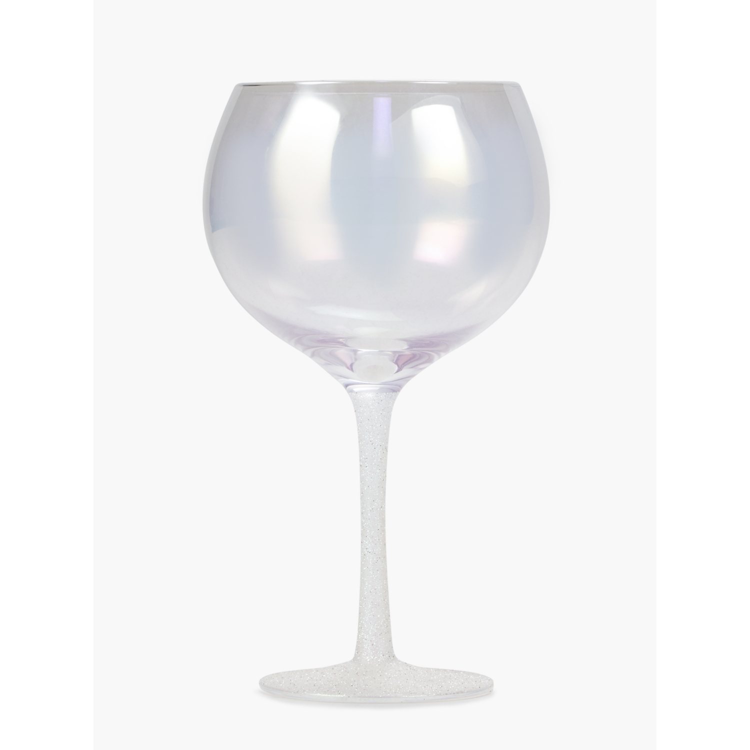 George Light Iridescent Glitz Gin Glass - Set Of 3