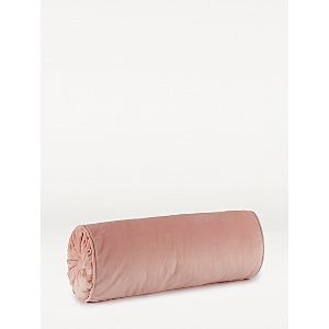 Pink Velvet Bolster Cushion Home, Leather Bolster Cushions