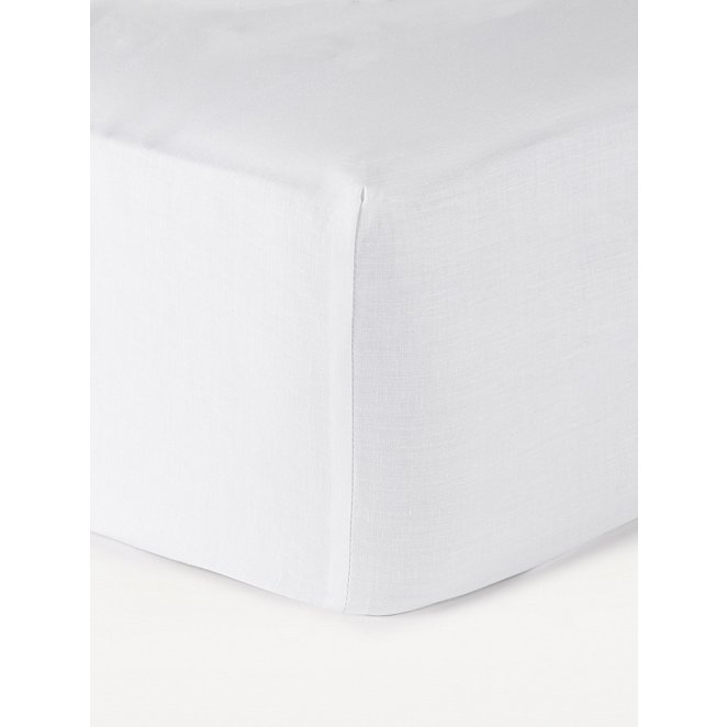 Just Wellness White Stay Fresh Antibacterial Fitted Sheet | Home ...