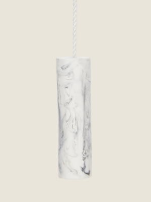 White Marble Effect Light Pull | Home | George at ASDA