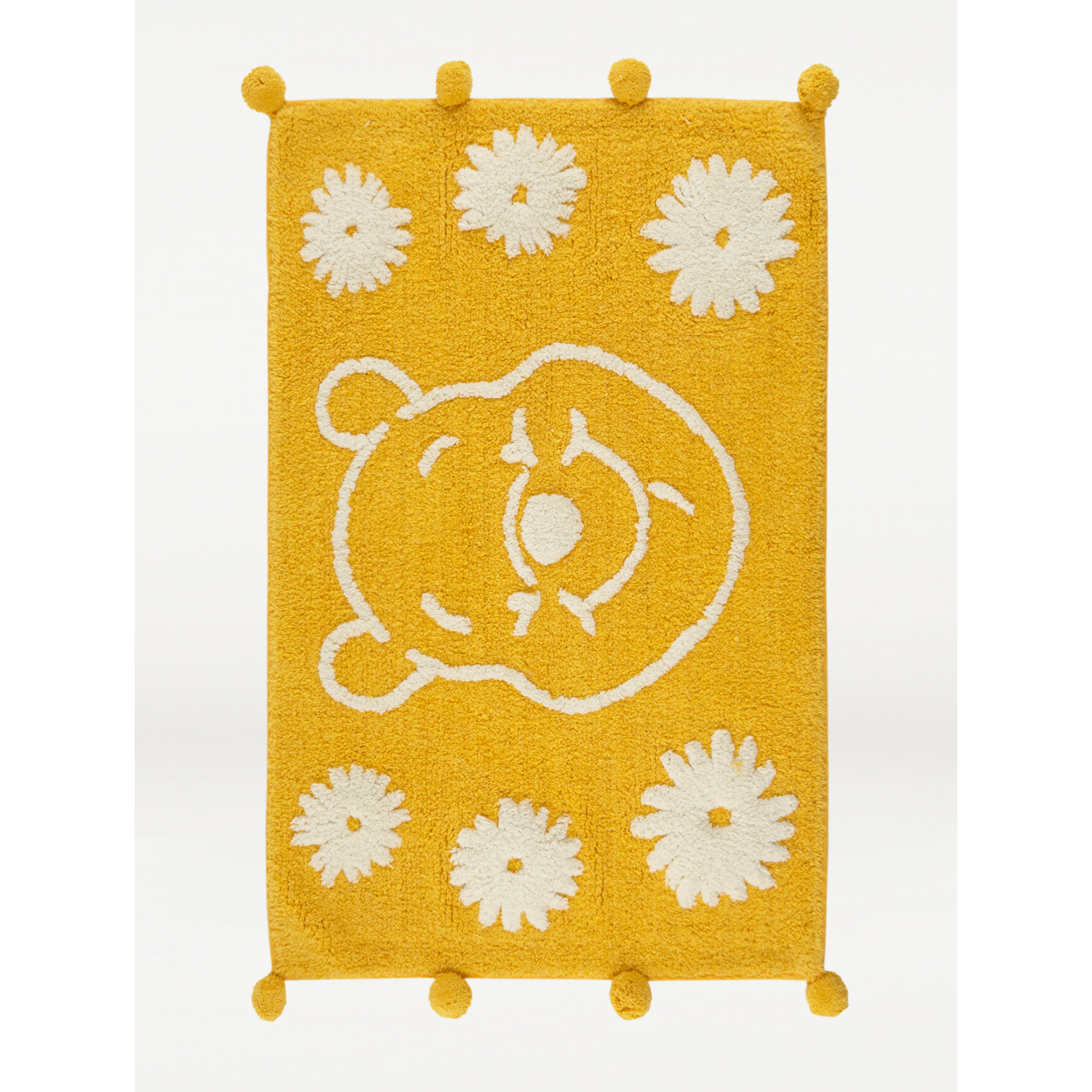 Disney Yellow Winnie The Pooh Bath Mat