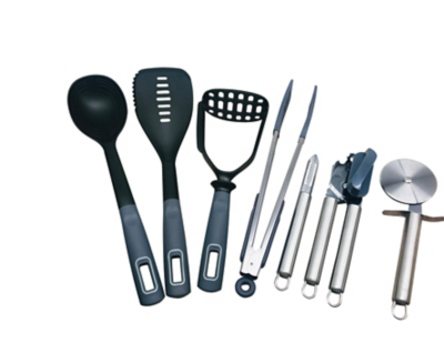Black Utensils Set Set of 7 Home at ASDA