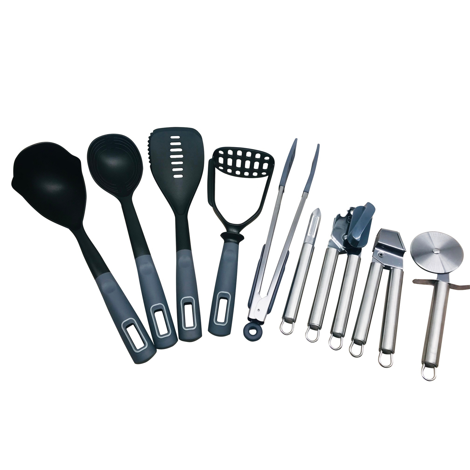 George Black Utensils Set - Set Of 9