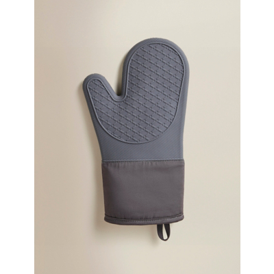 George Home Slicone Oven Glove Grey