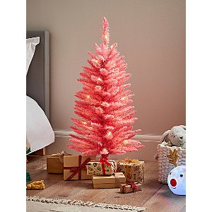 3ft Pink Pre Lit Christmas Tree Christmas George At Asda