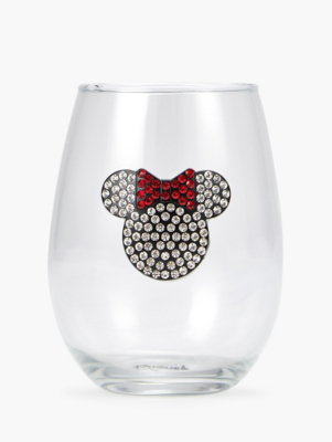 Disney Minnie Mouse Gem Tumbler Glass Set of 4 Home at ASDA