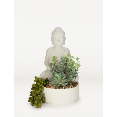 George Home Buddha Artificial Succulent