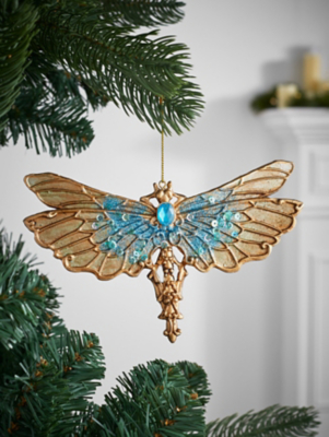 Gold-Tone Dragonfly Bauble