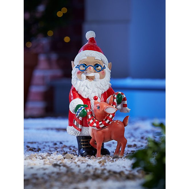 Santa Reindeer Gnome Christmas George At Asda