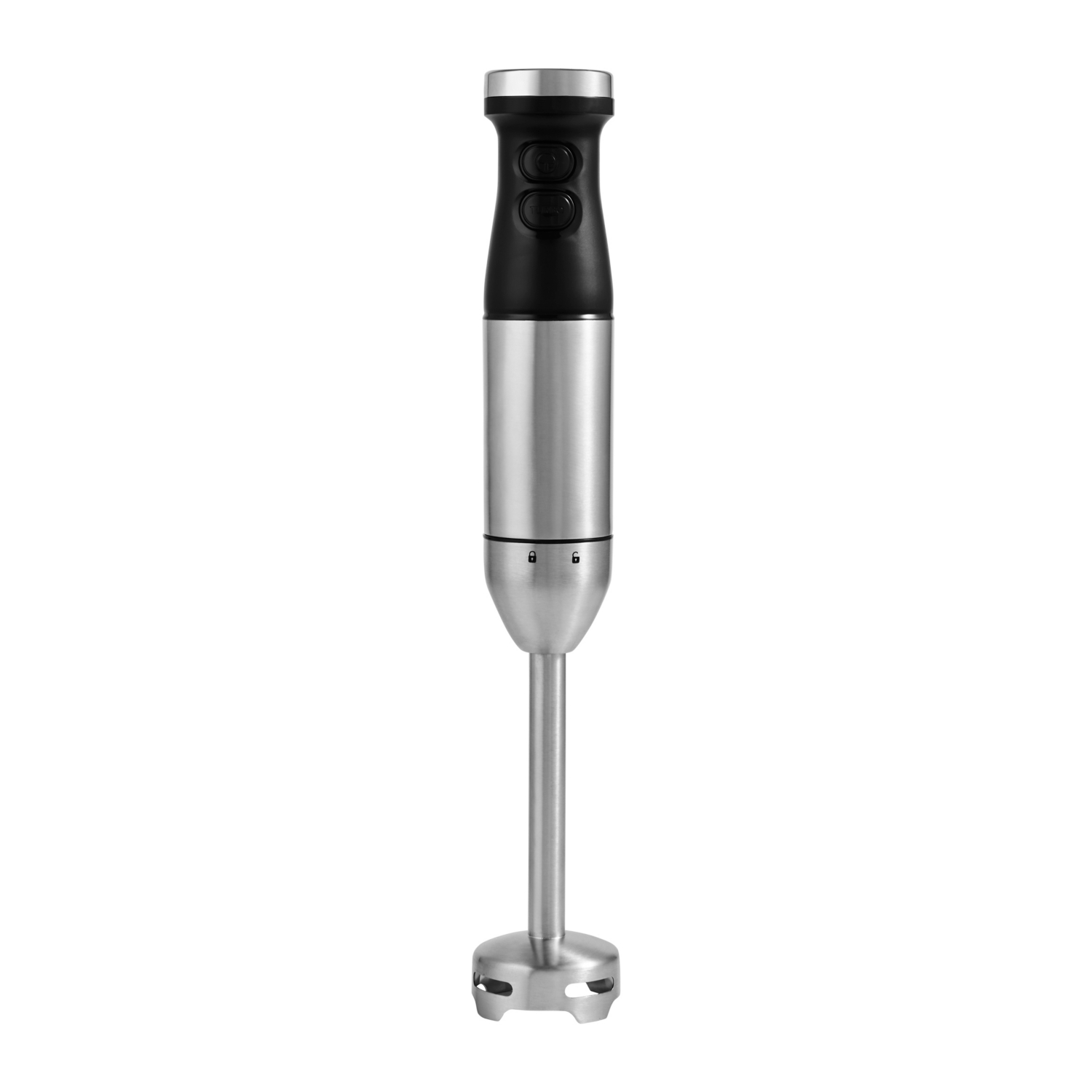 George Silver Stainless Steel Black And Hand Blender