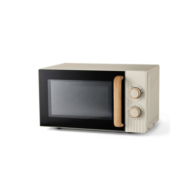 George Unisex Cream Scandi Manual Microwave Gmm201wc-21 17L