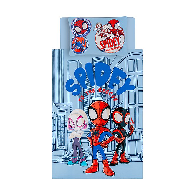 Marvel Spider Man Reversible Toddler, Spider Man Toddler Duvet Cover