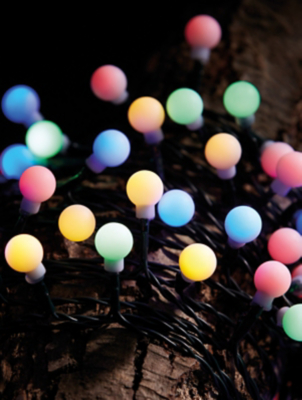 100 Multicoloured String Lights