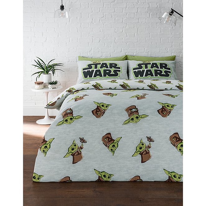 Star Wars Baby Grogu Reversible Duvet, Baby Yoda Bedding Set