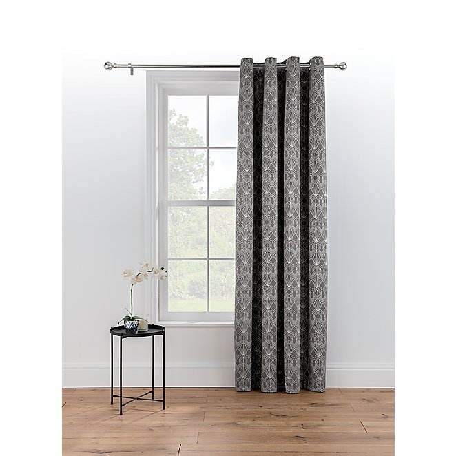Single Panel Eyelet Curtain, Pink And Grey Shower Curtain Asda